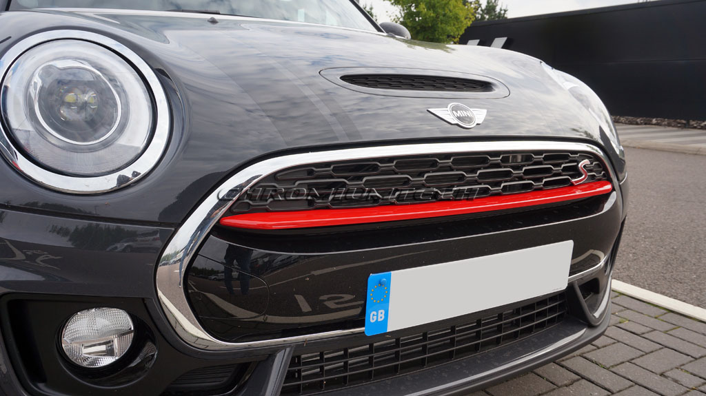 MINI Cooper S/SD JCW F54 CLUBMAN Front Grill Bumper Trim RED eBay