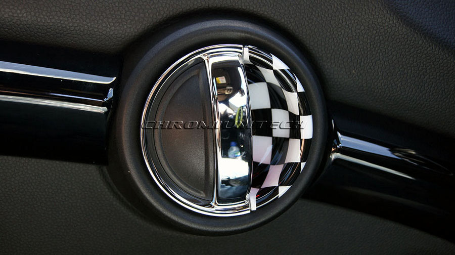 thumbnail image 2 of UNICUS Piano Black Door Handle Covers & Gas Cap – MINI Cooper S F56 F57 – Gloss ABS 2 of 5