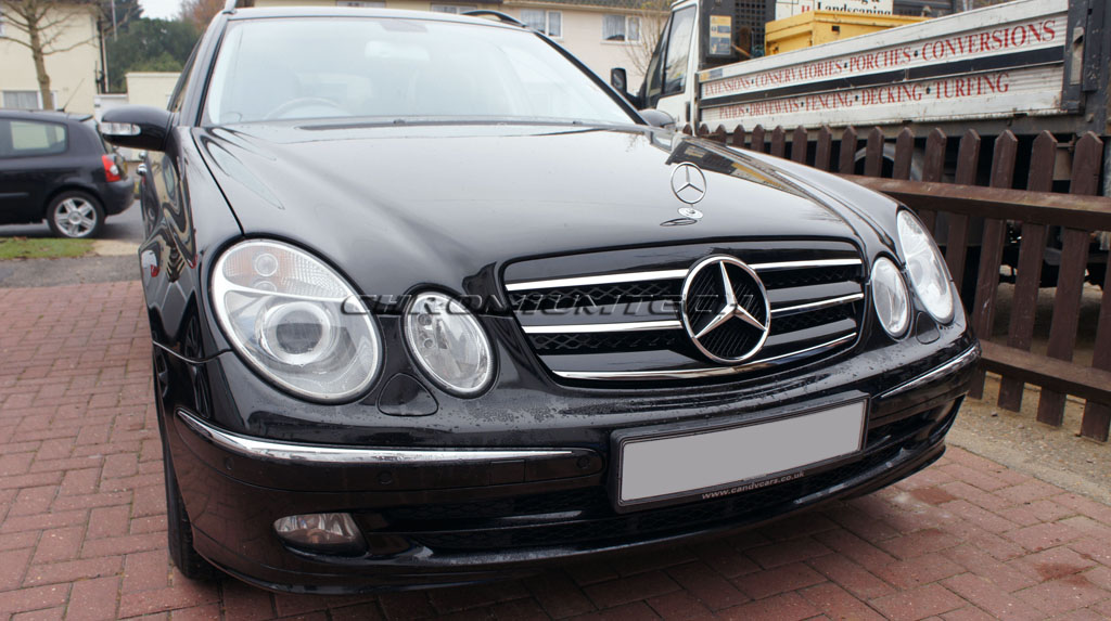 Mercedes w211 sportgrill #5