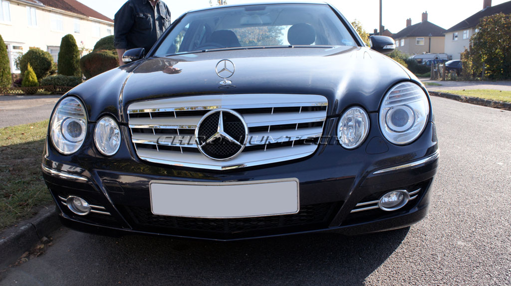 Mercedes w211 sportgrill #4