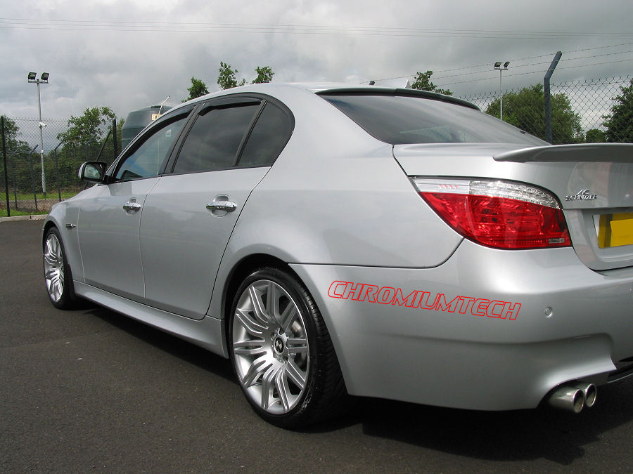 Bmw e60 chrome handle covers #6