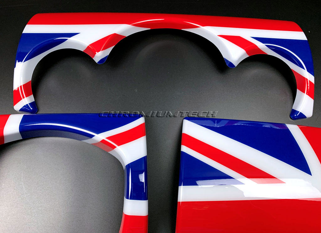 Für Mini Cooper S R50 R52 R53 Innen Türgriffe Handschuhfach Abdeckung Union  Jack