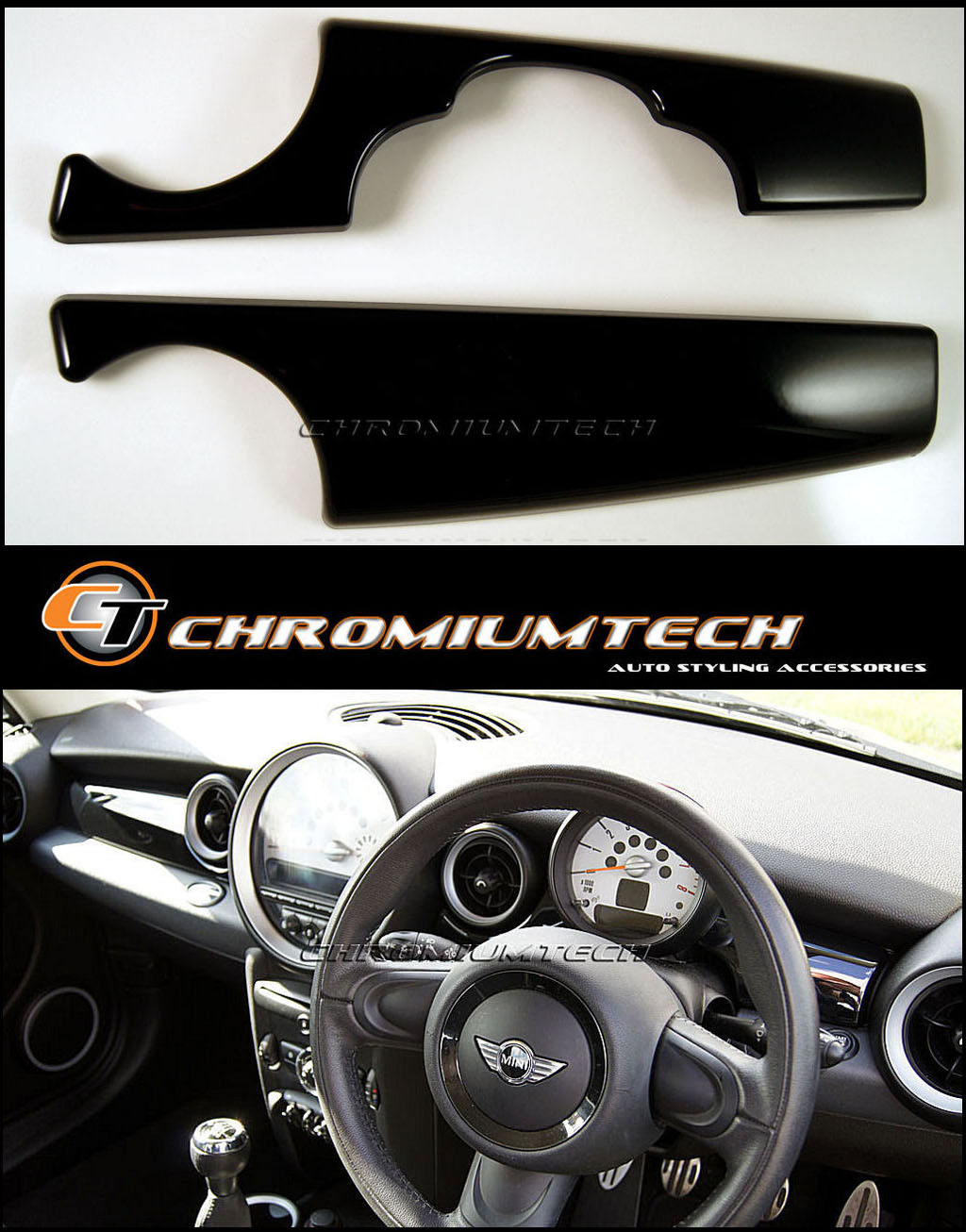 Mk2 Mini Coopers Uno Jcw R55 R56 R57 R58 R59 Nero Pannello
