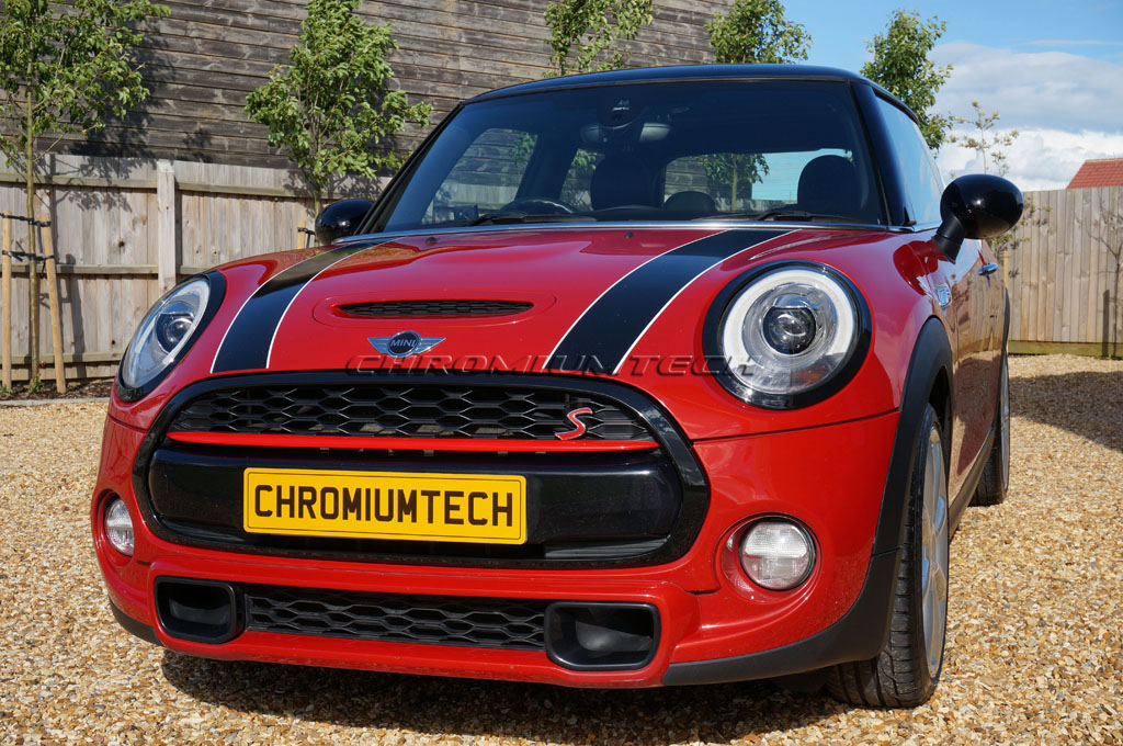 MK3 F55 F56 F57 MINI Cooper//ONE//S Front Grill Surround BLACK Hatch Convertible