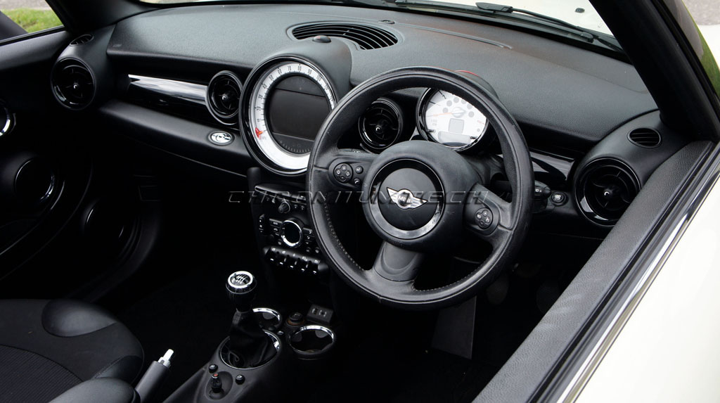 MK2 MINI Cooper/S/One/JCW R55 R56 R57 R58 R59 BLACK Dashboard Interior Ring  Kit