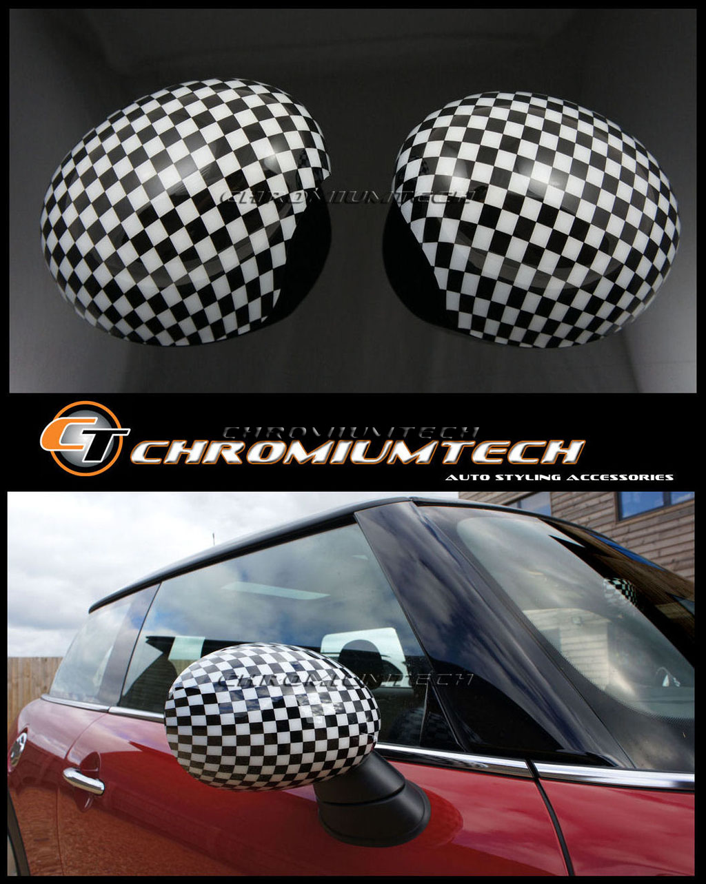 MK3 Mini Cooper//S//ONE F54 F55 F56 F57 F60 Noir Miroir Casquette Housses Pour RHD Modèle