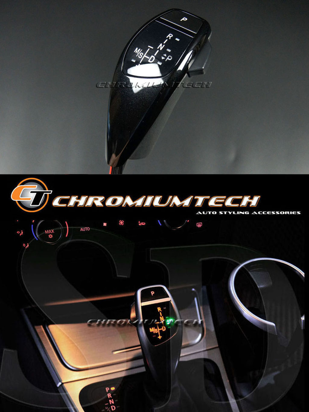 BMW E89 E90 E91 E84 E87 Black LED Shift Gear Stick Shift Knob for RHD