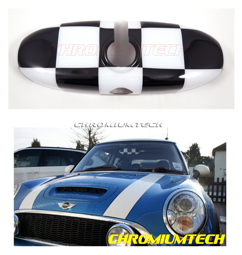 MK2 MINI Cooper//S//ONE R52 R55 R56 R57 R60 R61 JCW Style Rear View MIRROR Cover